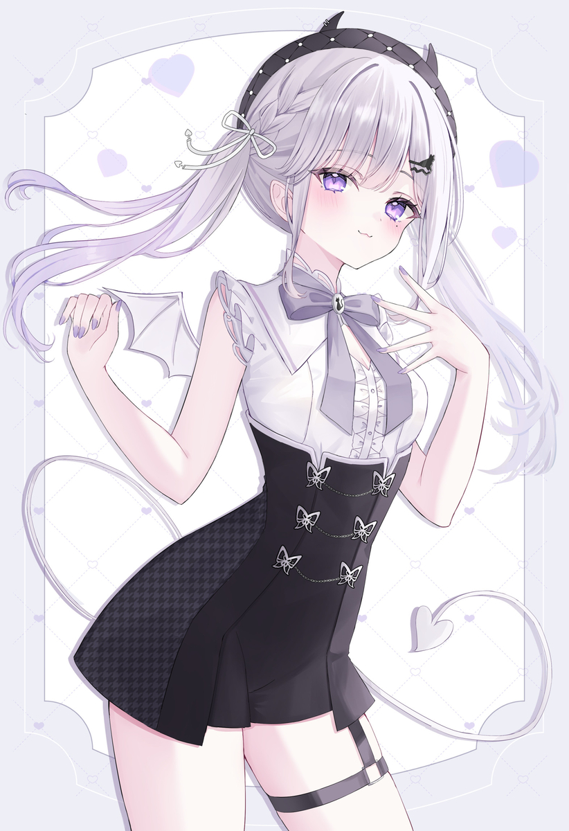 This is a pixiv picture whose title is 🐈♡.