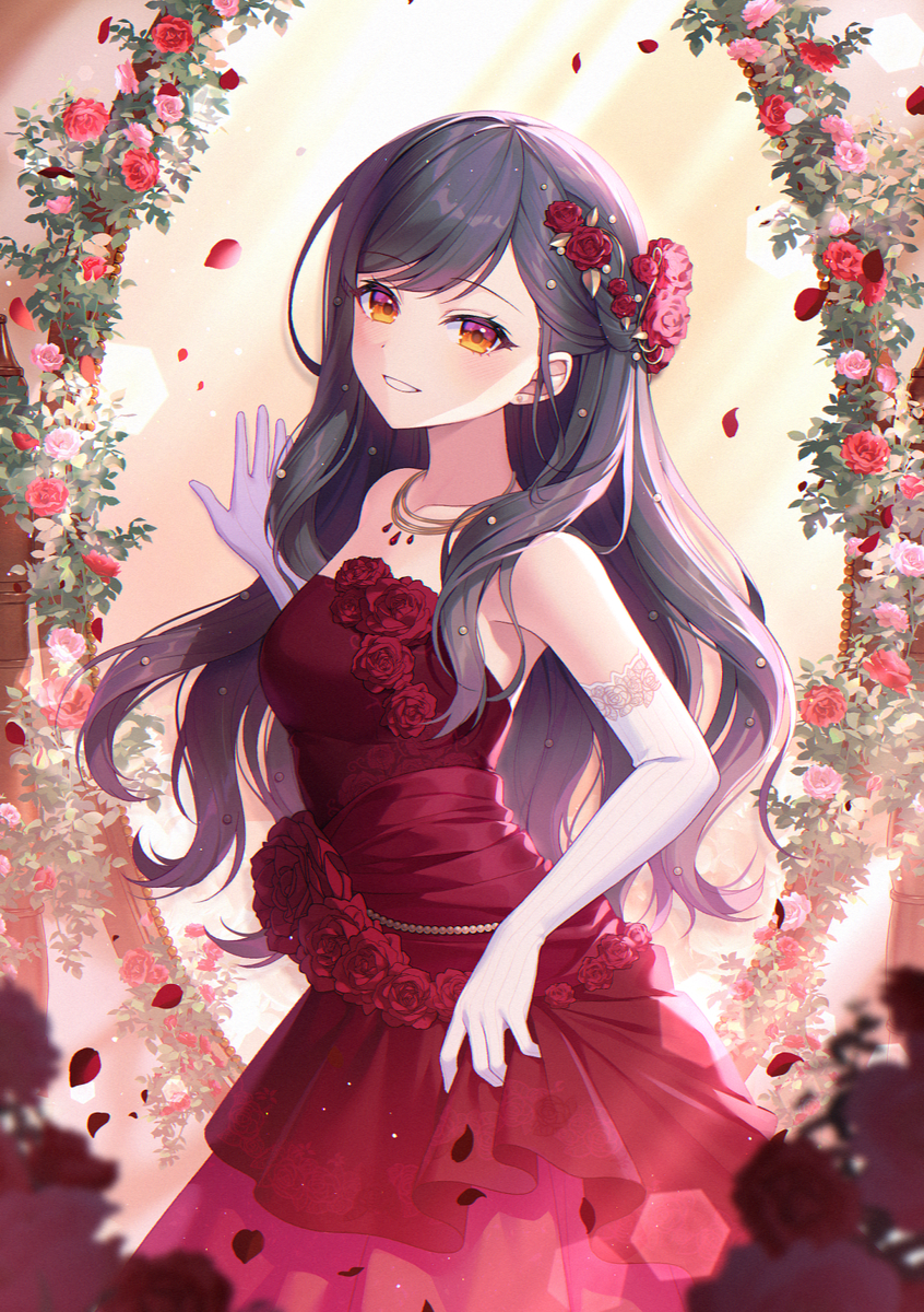 This is a pixiv picture whose title is 白石杏誕生祭2024.