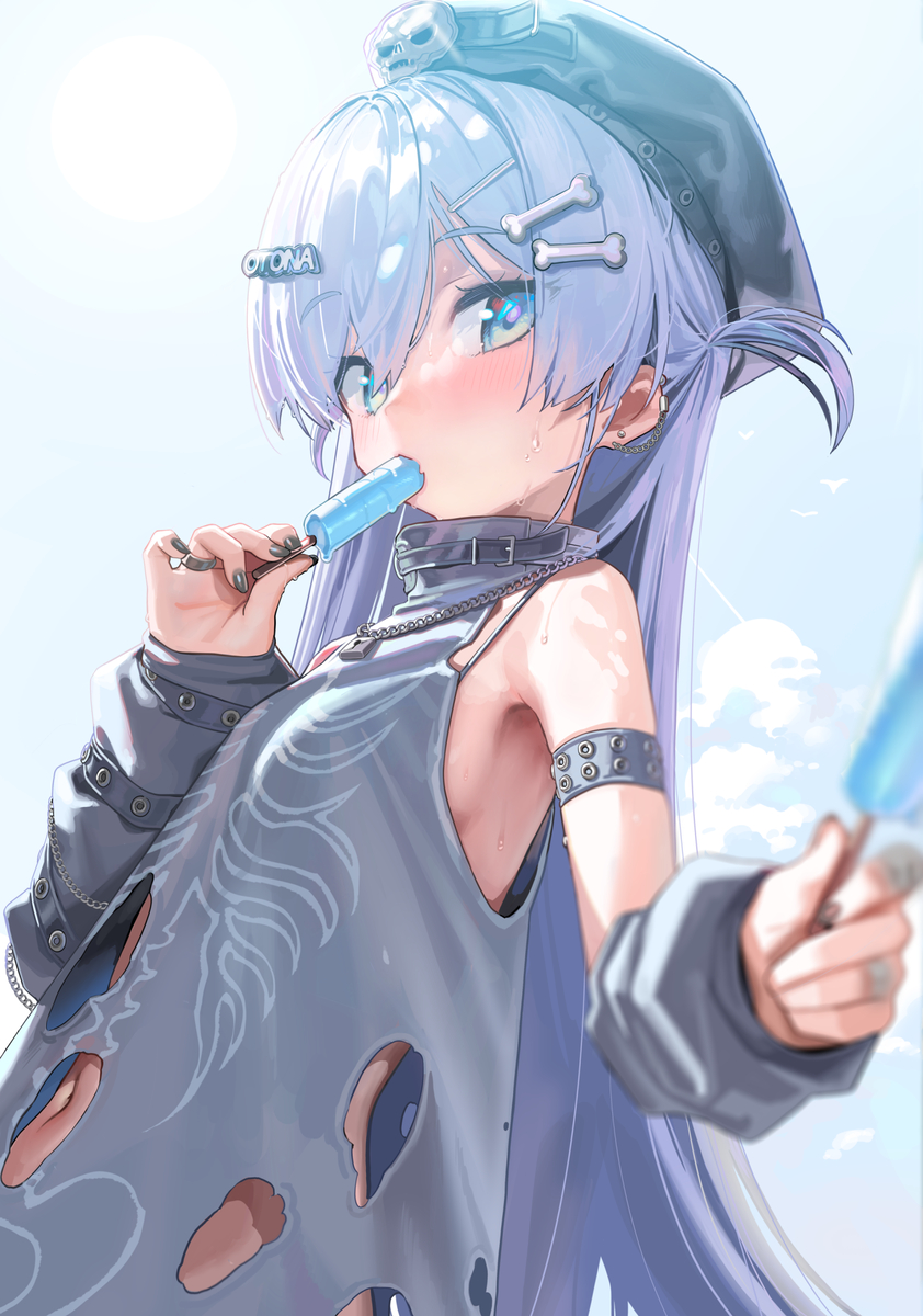 This is a pixiv picture whose title is 夜乃くろむ.