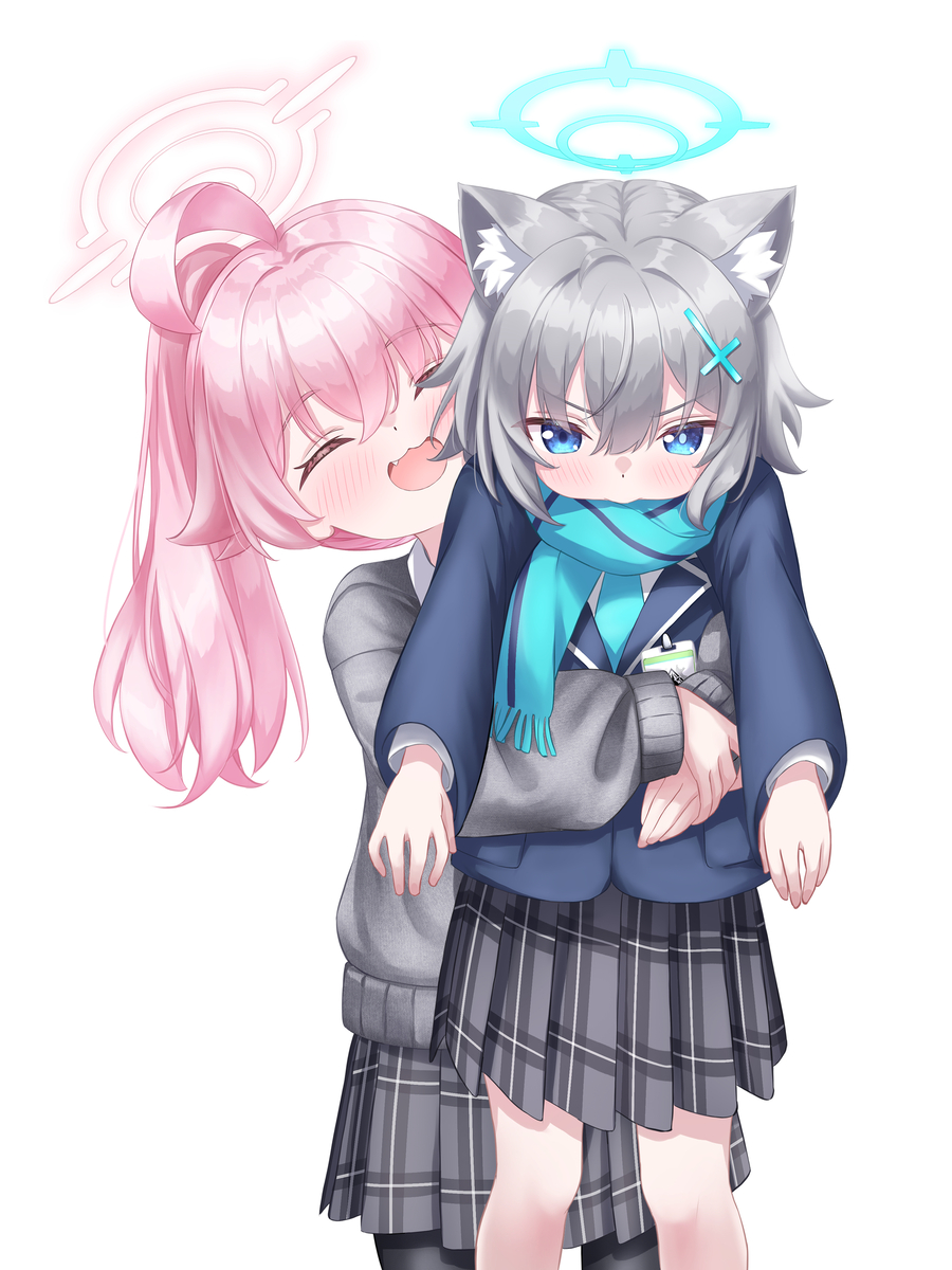 This is a pixiv picture whose title is ホシノ シロコ.