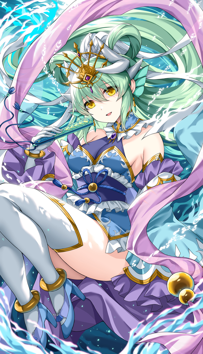 This is a pixiv picture whose title is 乙姫清姫.