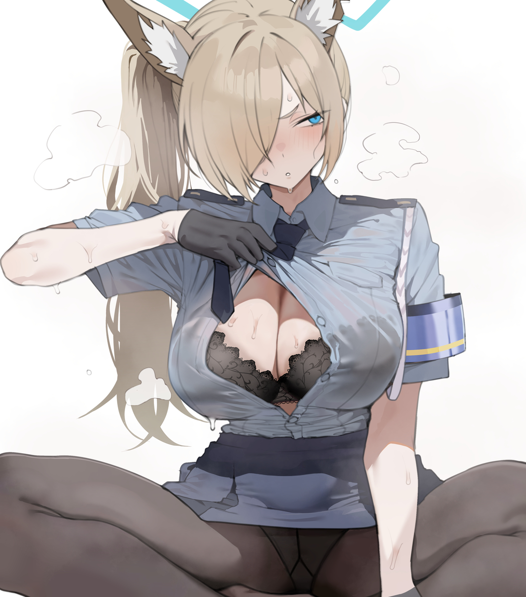 This is a pixiv picture whose title is 🌞👮.