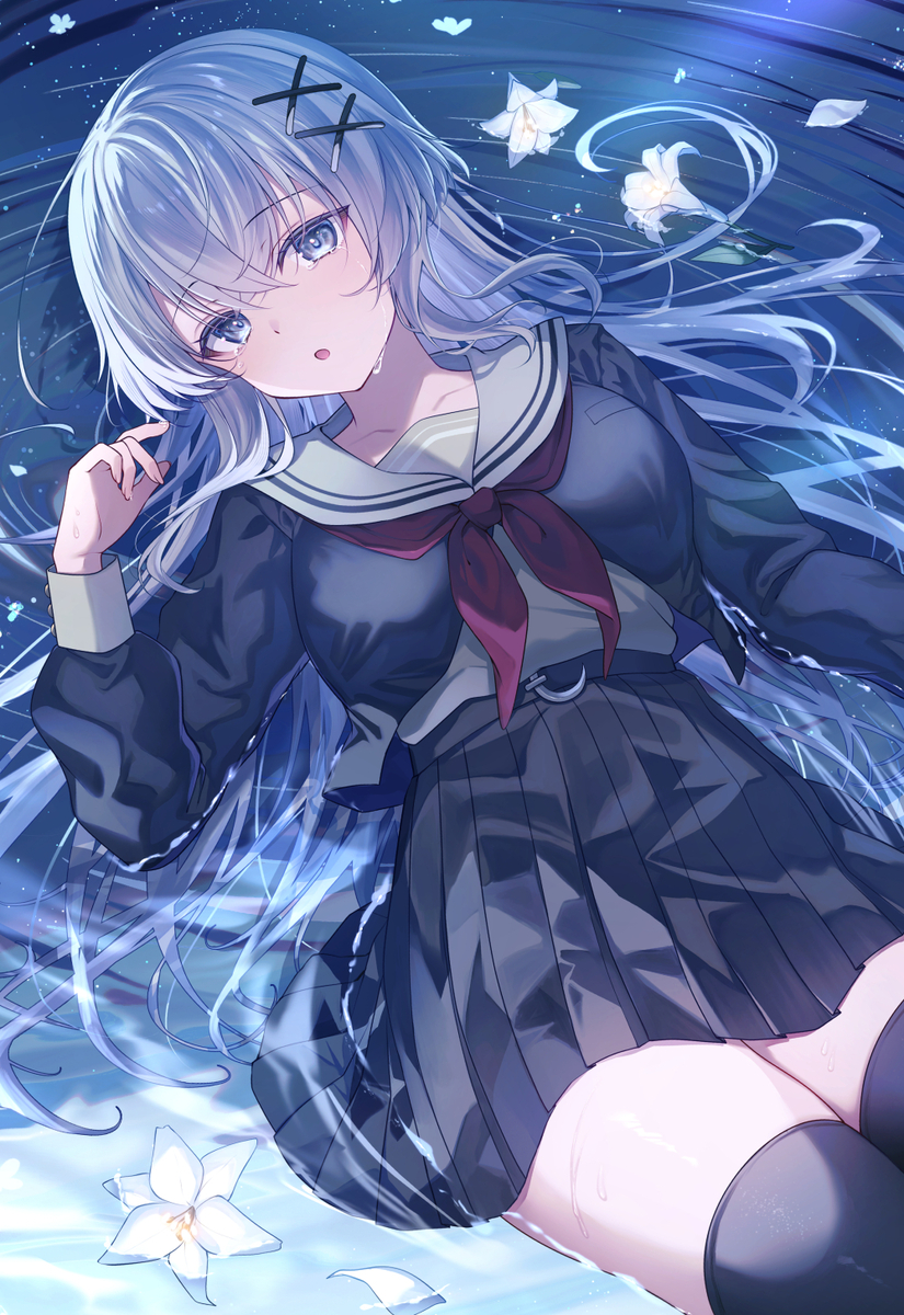 This is a pixiv picture whose title is Lily.