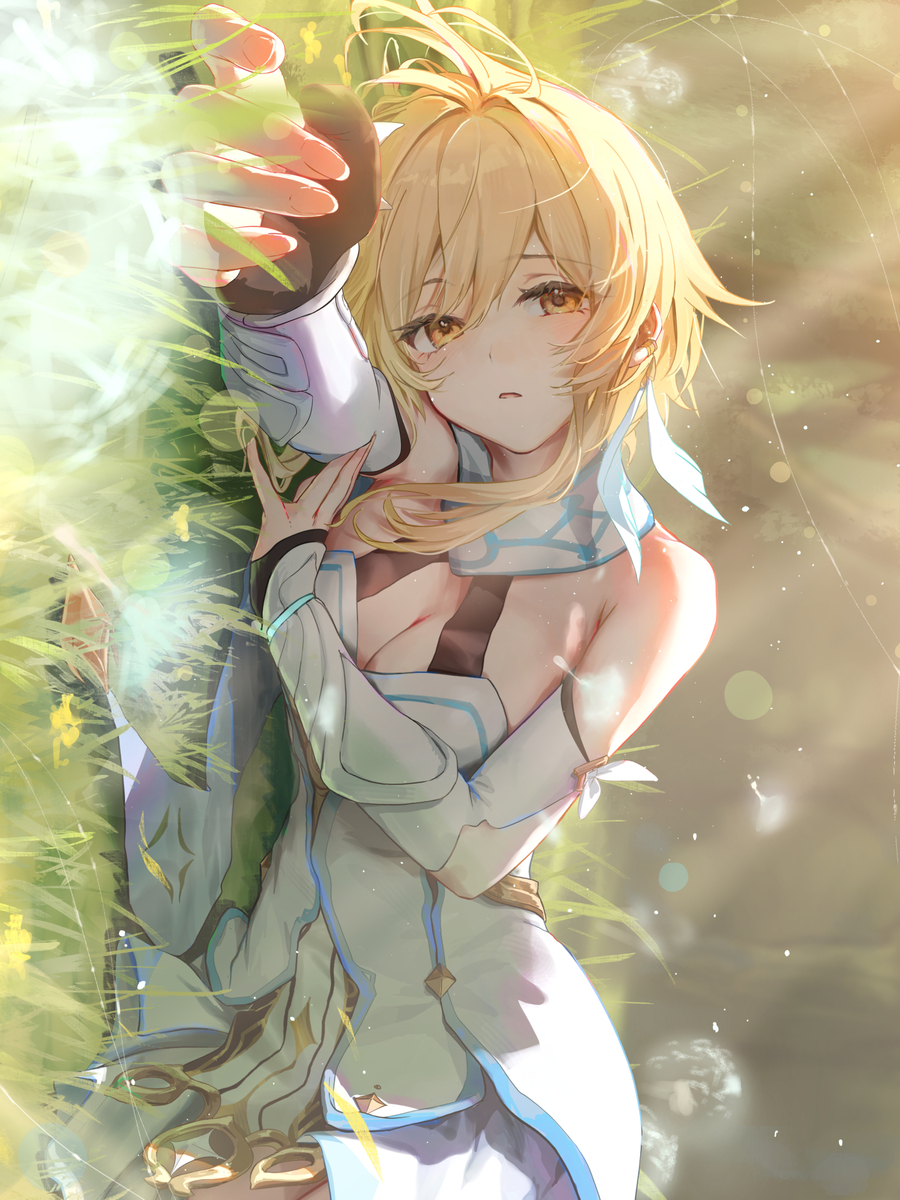 This is a pixiv picture whose title is 幻想と記憶.