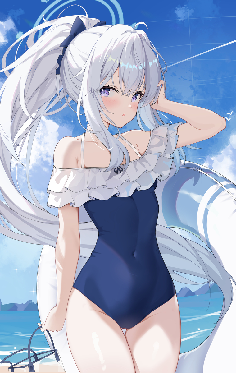 This is a pixiv picture whose title is 月雪ミヤコ(水).