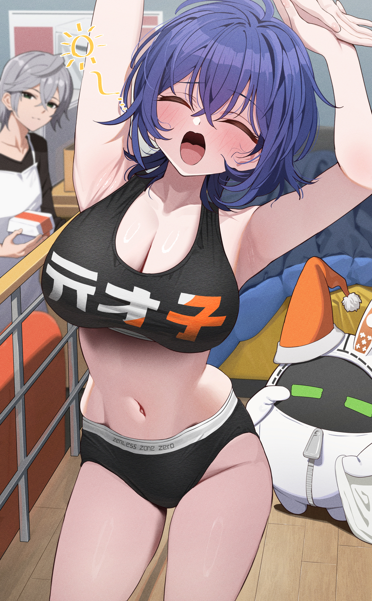 This is a pixiv picture whose title is おはようリンちゃん.