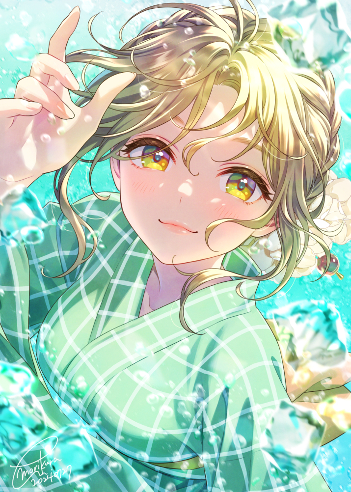 This is a pixiv picture whose title is Muskmelon.