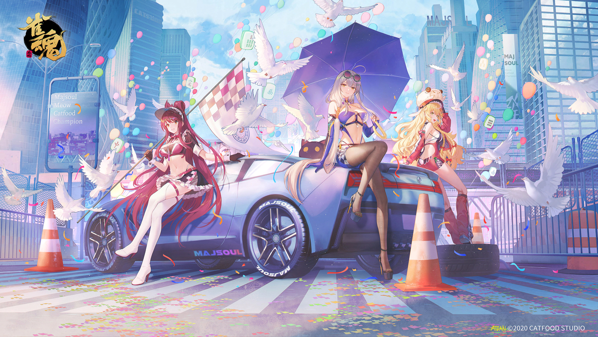 This is a pixiv picture whose title is Racing!.