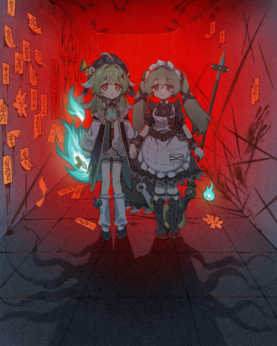 This is a pixiv picture whose title is ？？？.