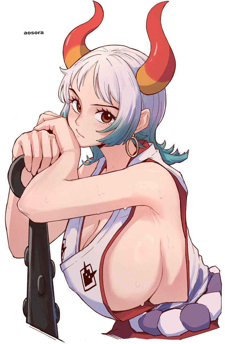 This is a pixiv picture whose title is ウルフカット　ヤマト.
