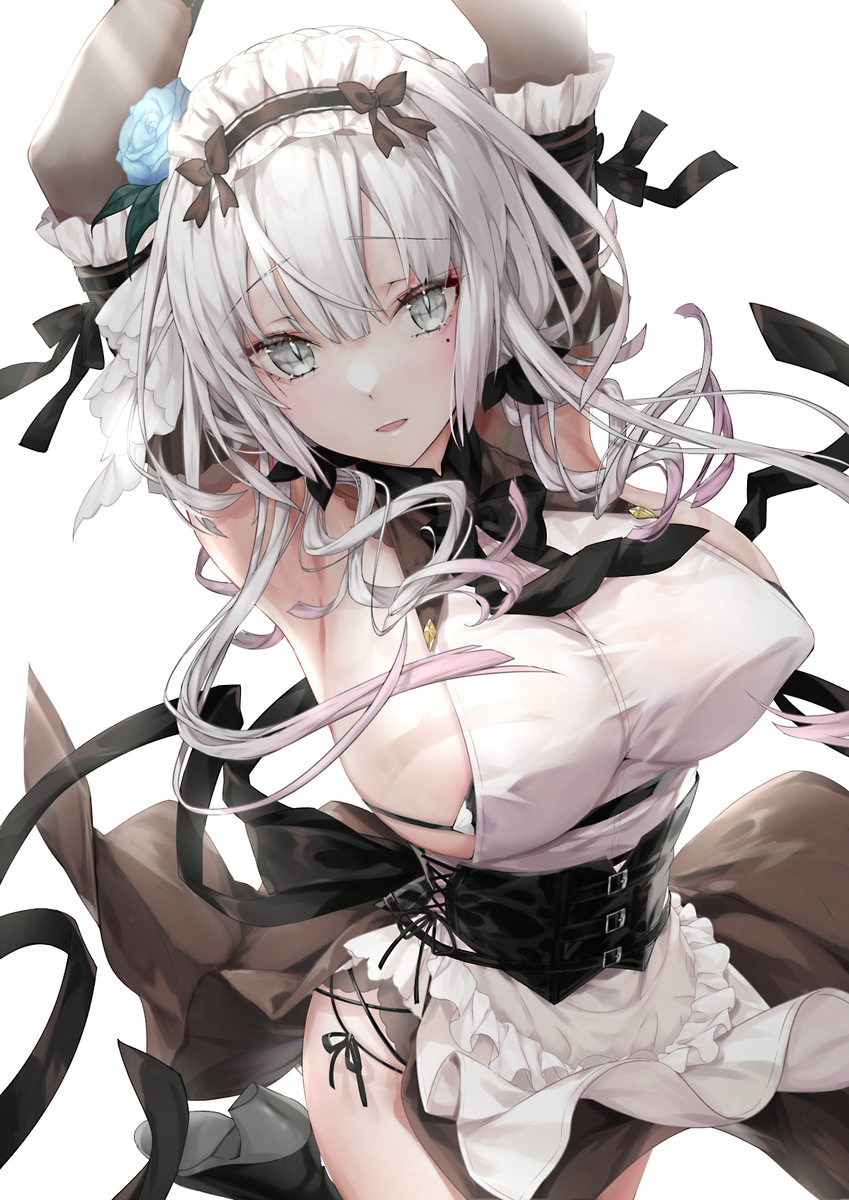 This is a pixiv picture whose title is 舞雪さん 過去絵.