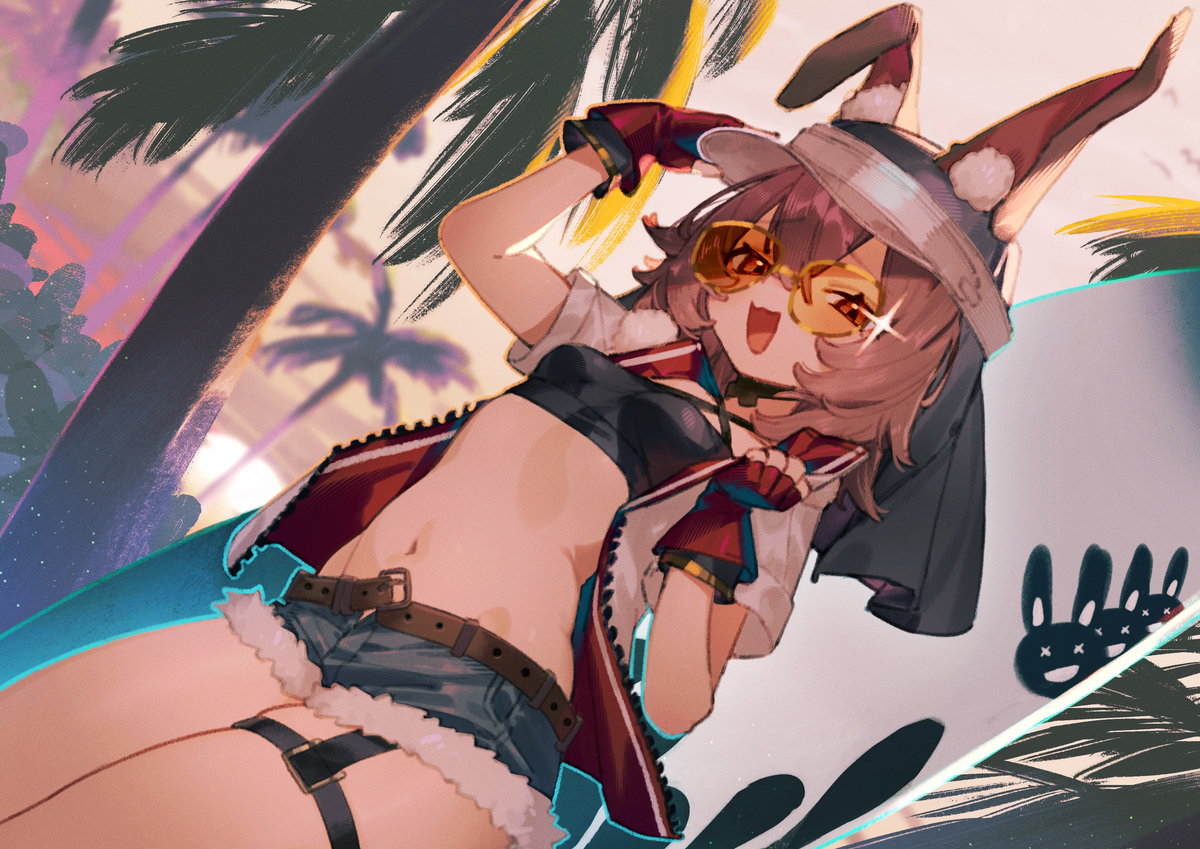 This is a pixiv picture whose title is 跃跃.