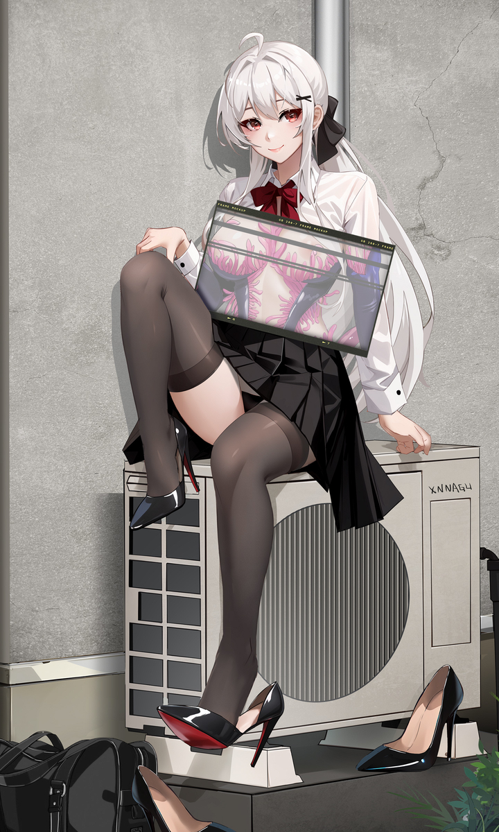 This is a pixiv picture whose title is 定制换装OC.