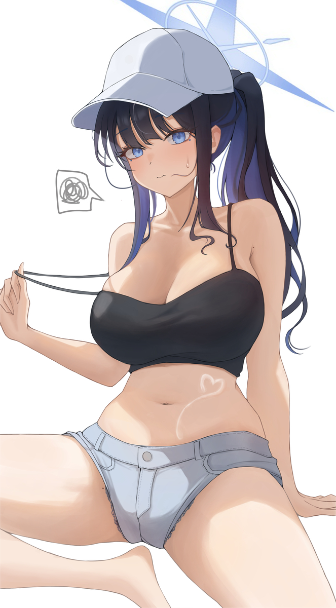 This is a pixiv picture whose title is ここで練習してもいいかな？先生ᦂ.
