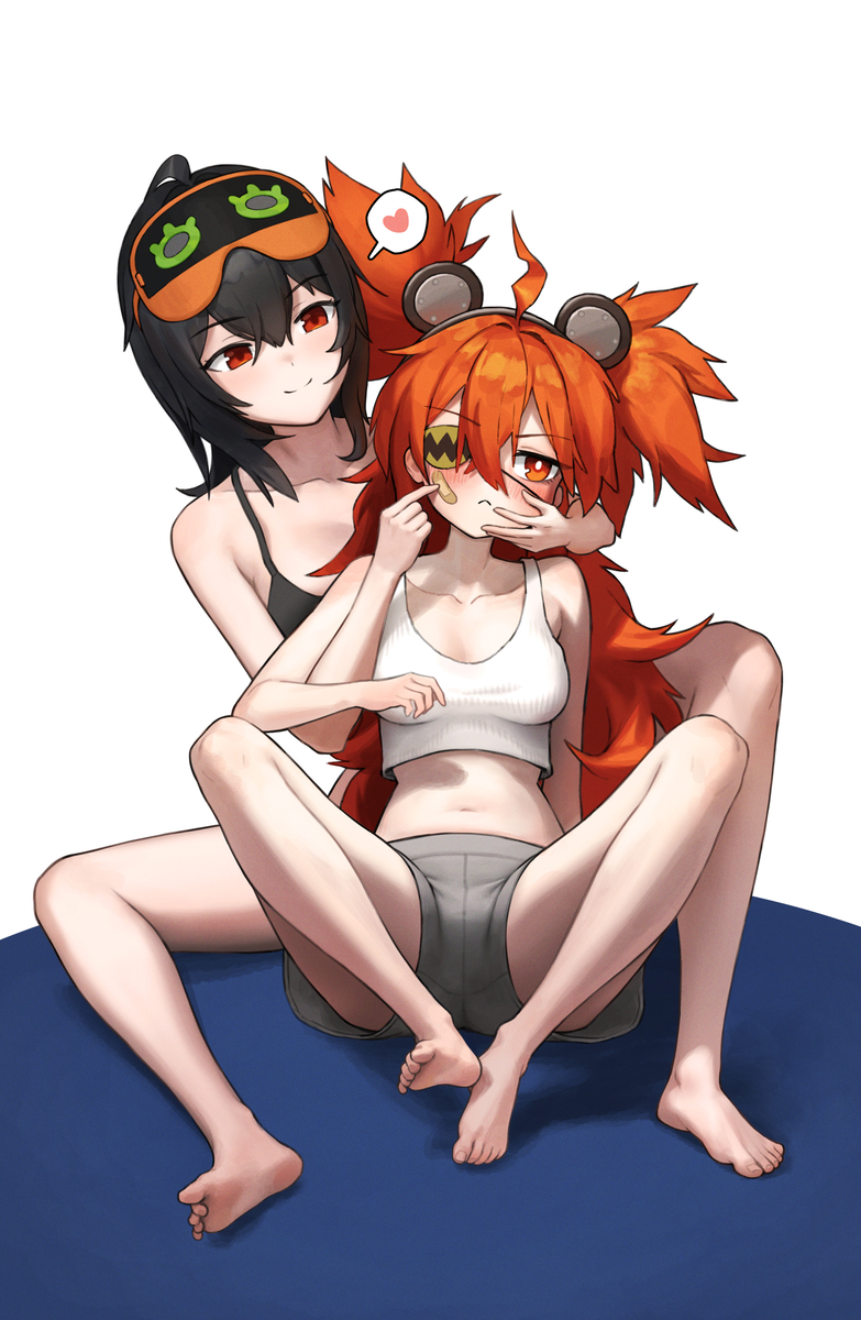 This is a pixiv picture whose title is グレース & クレタ belobog sisters.