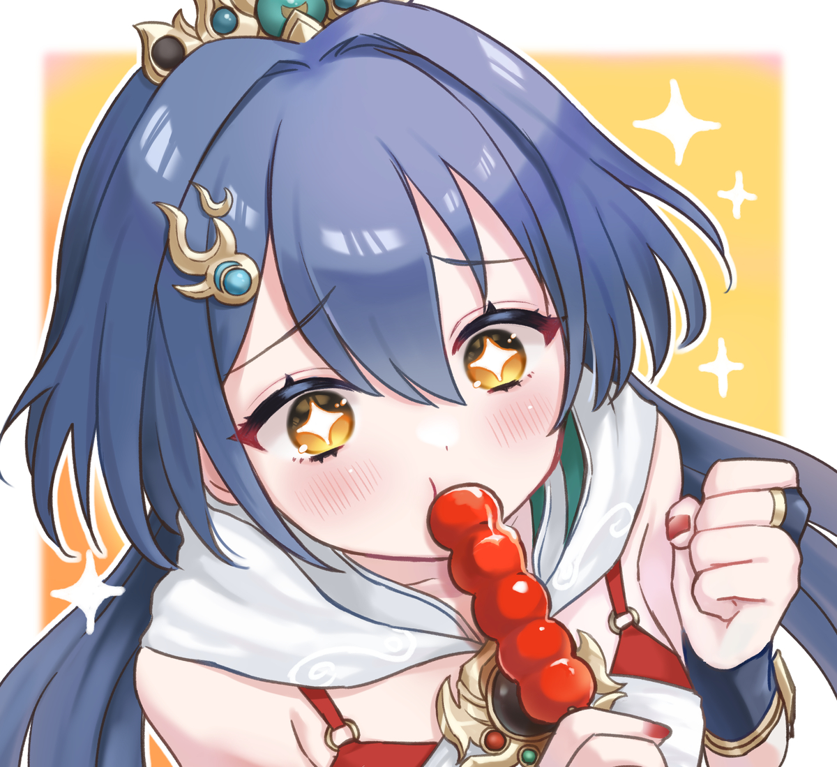 This is a pixiv picture whose title is 雲璃.
