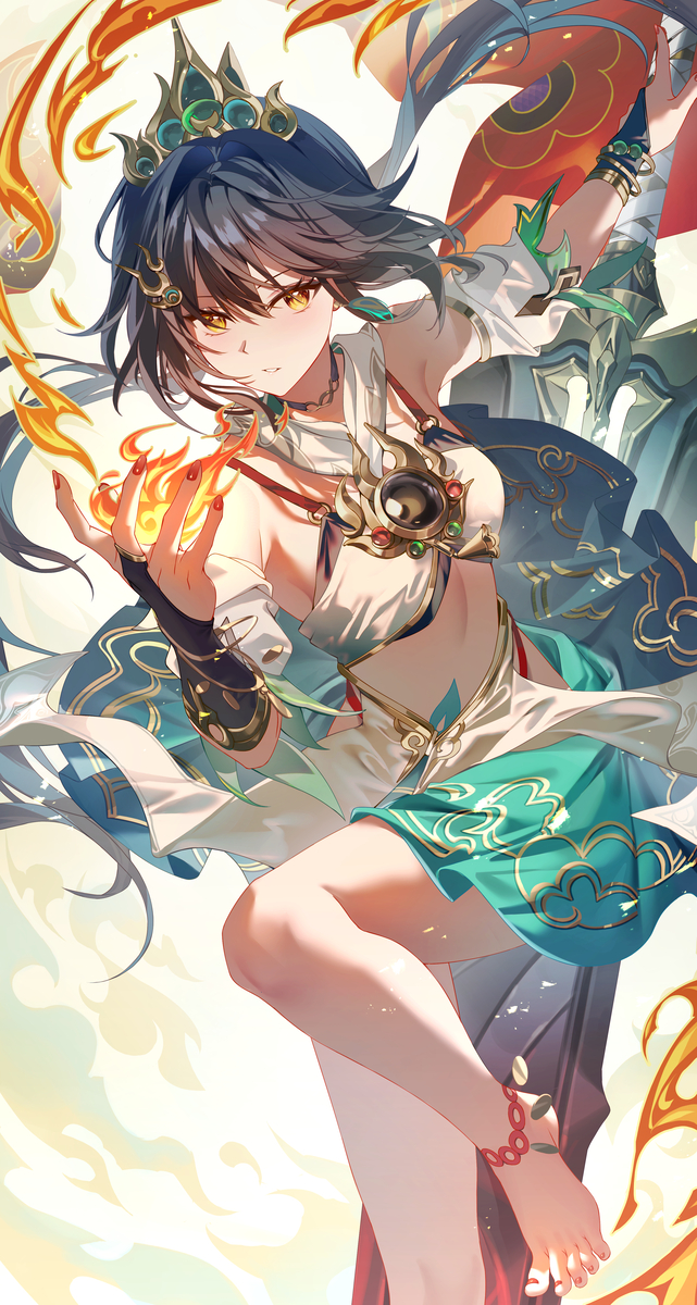 This is a pixiv picture whose title is 雲璃.