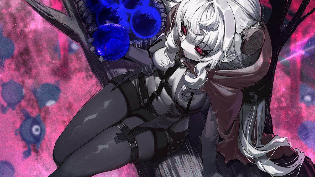 This is a pixiv picture whose title is Lucifer.