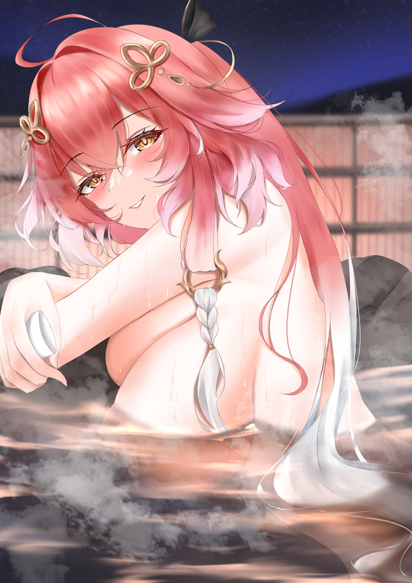 This is a pixiv picture whose title is 長離.