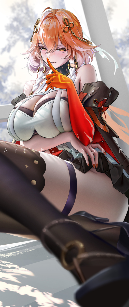 This is a pixiv picture whose title is 長離.