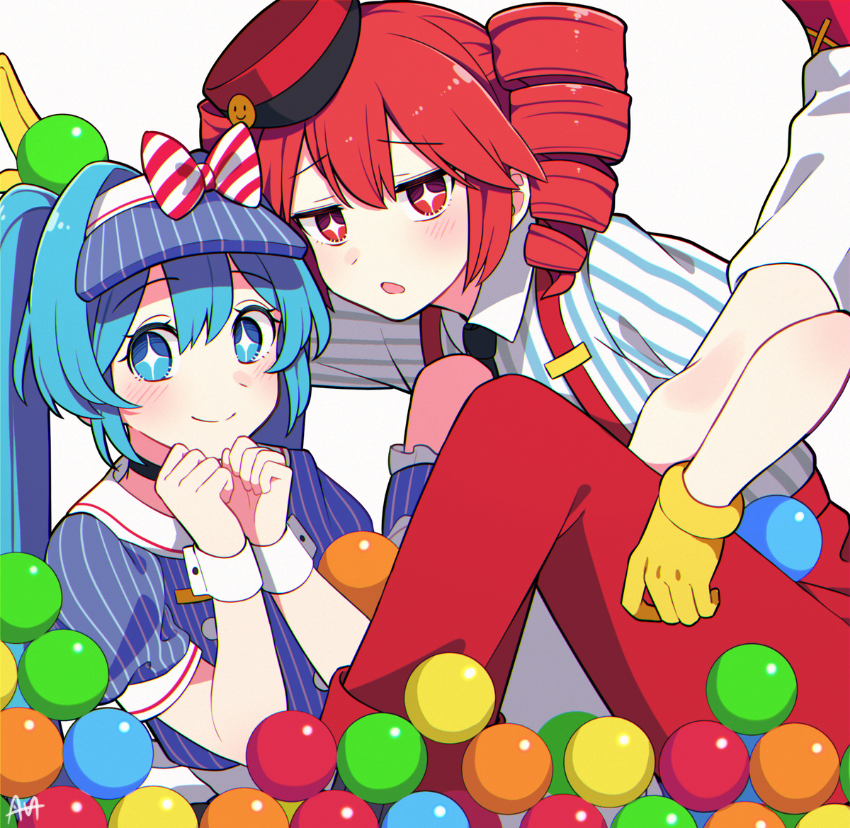This is a pixiv picture whose title is ジャケットイラスト.