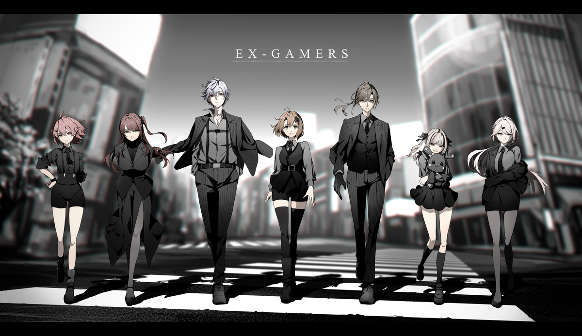 This is a pixiv picture whose title is EXゲーマーズ.