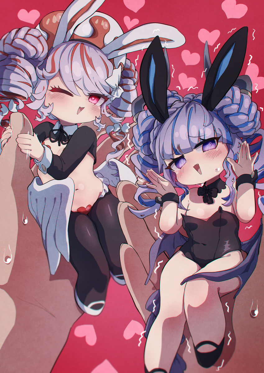 This is a pixiv picture whose title is バニーモニカ.