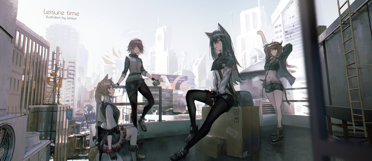 This is a pixiv picture whose title is 悠闲时光.