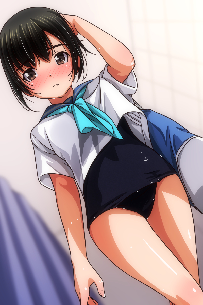 This is a pixiv picture whose title is 今日の一枚4077 (2:10+0:30+0:40).