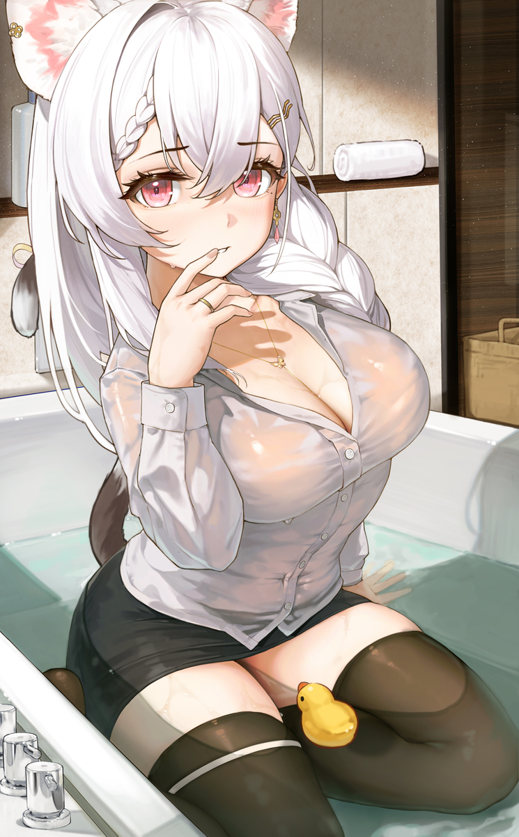 This is a pixiv picture whose title is 收藏集的稿.