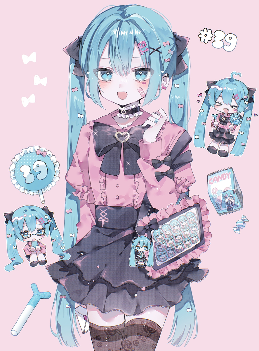 This is a pixiv picture whose title is ミクオタミク🩵🎤.