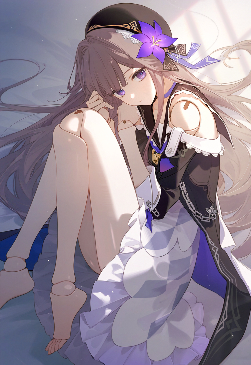 This is a pixiv picture whose title is Herta.