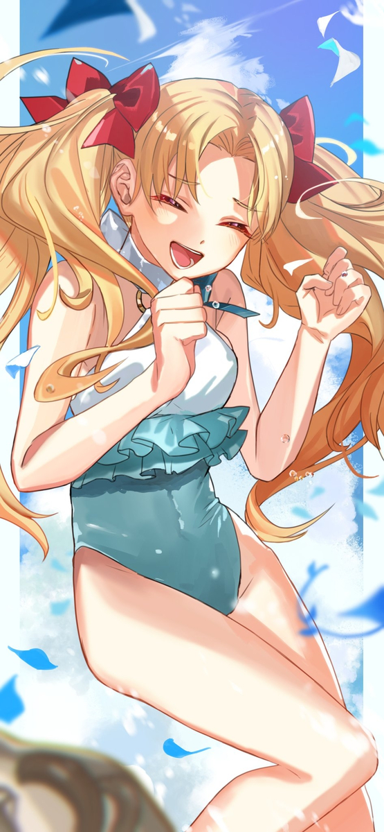 This is a pixiv picture whose title is 一生に一度の夏.