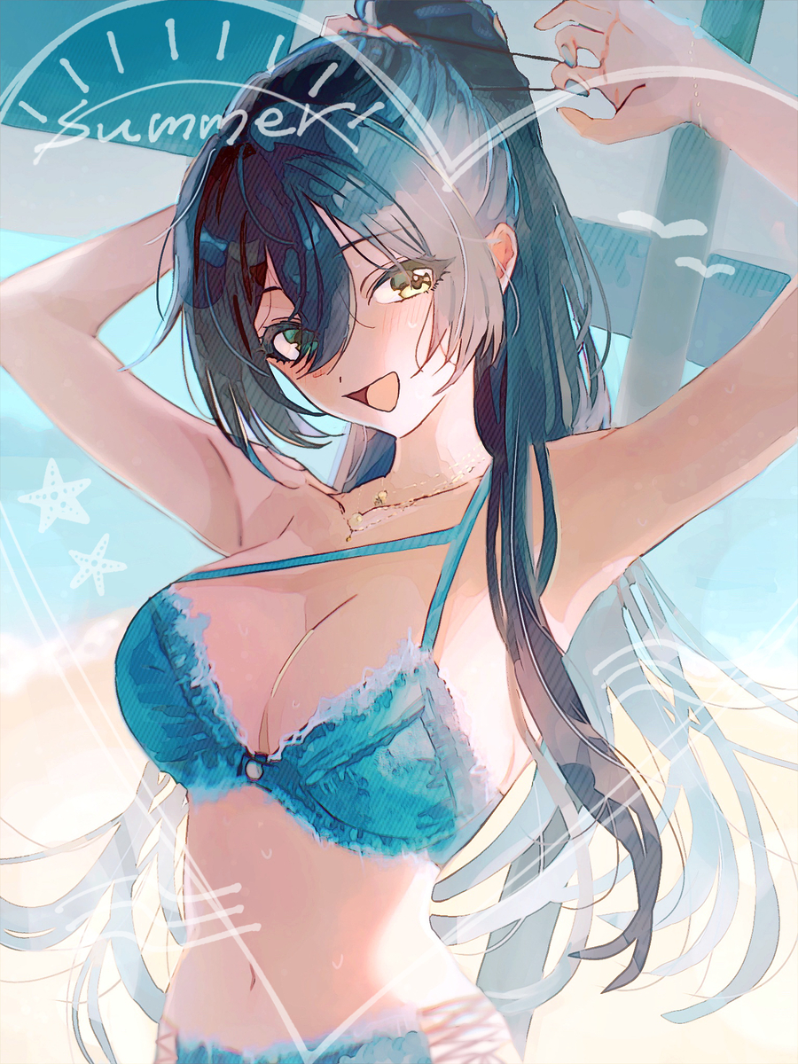This is a pixiv picture whose title is 咲耶🏖.