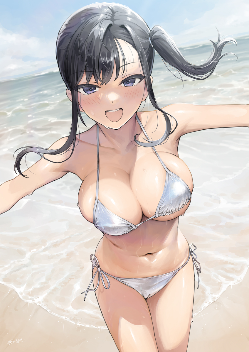 This is a pixiv picture whose title is アネ巨乳⑥④.