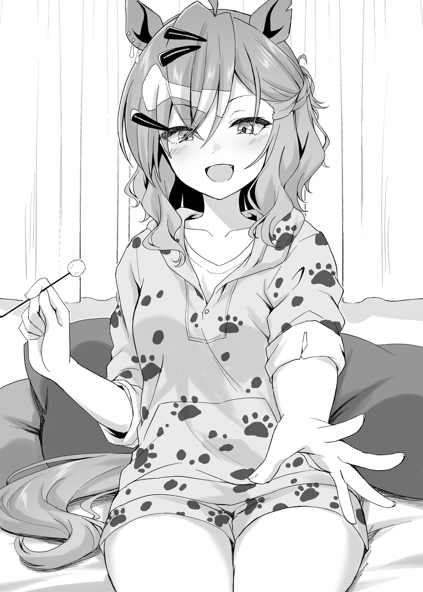 This is a pixiv picture whose title is 耳かきポッケさん.