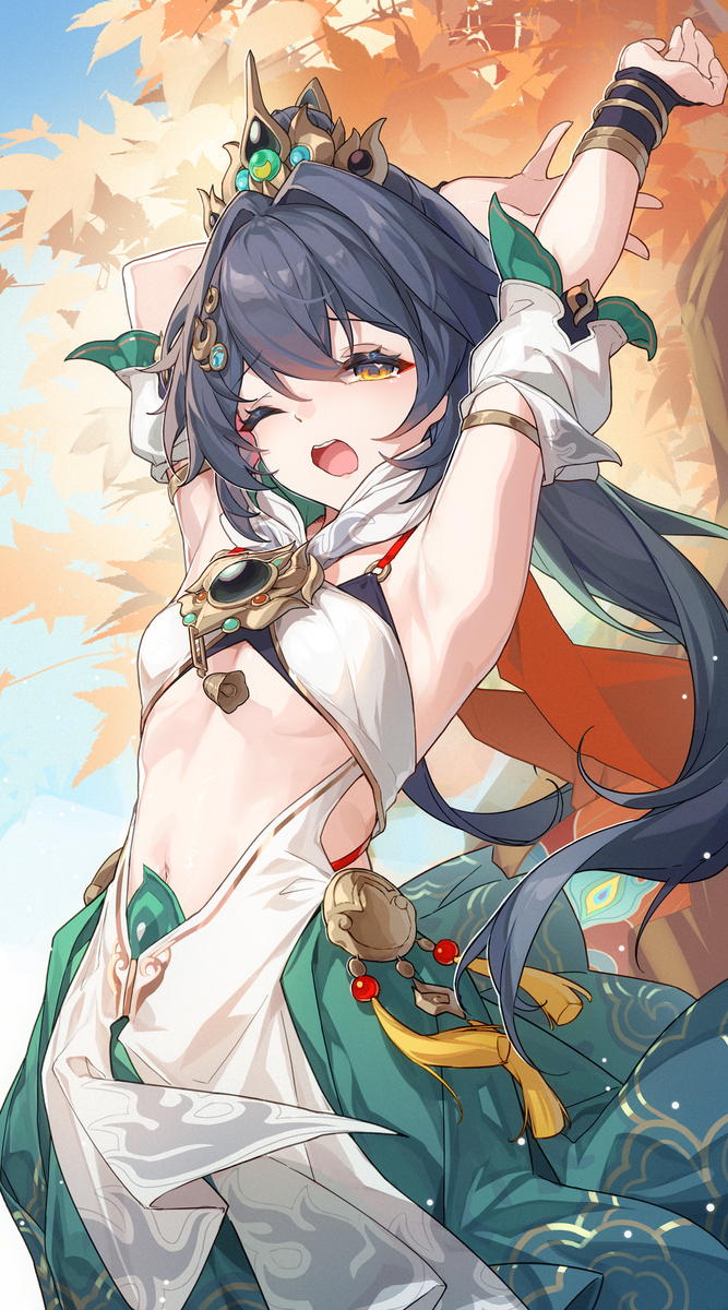 This is a pixiv picture whose title is 哈~~.