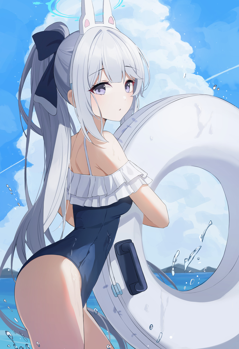 This is a pixiv picture whose title is ミヤコ.