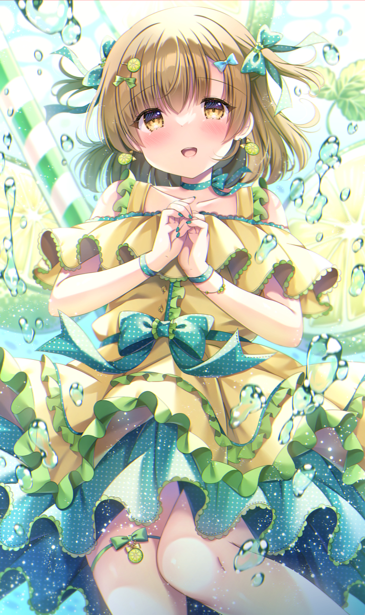 This is a pixiv picture whose title is LIME★.