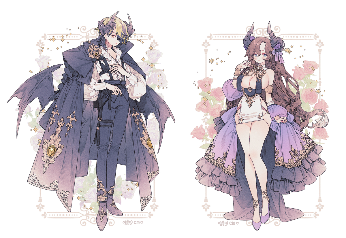 This is a pixiv picture whose title is 💖cm💖.