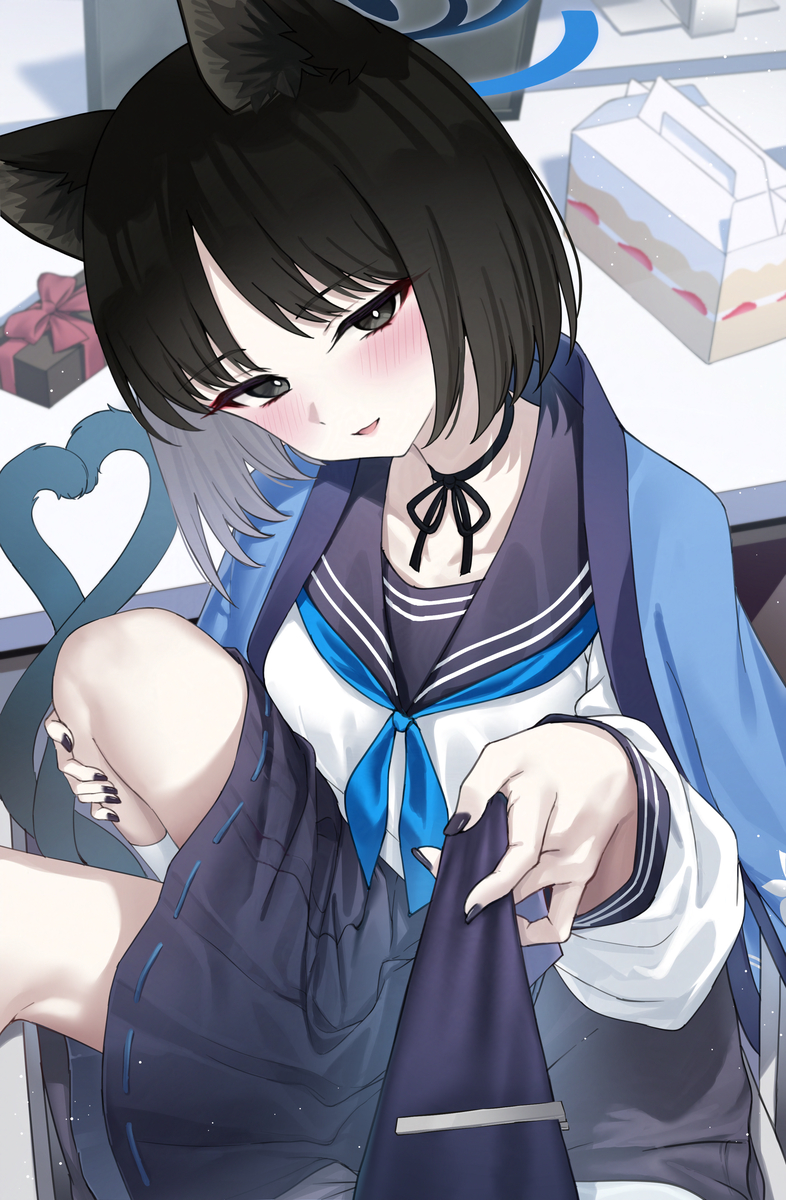 This is a pixiv picture whose title is 今日はたっぷり、甘えるから。.
