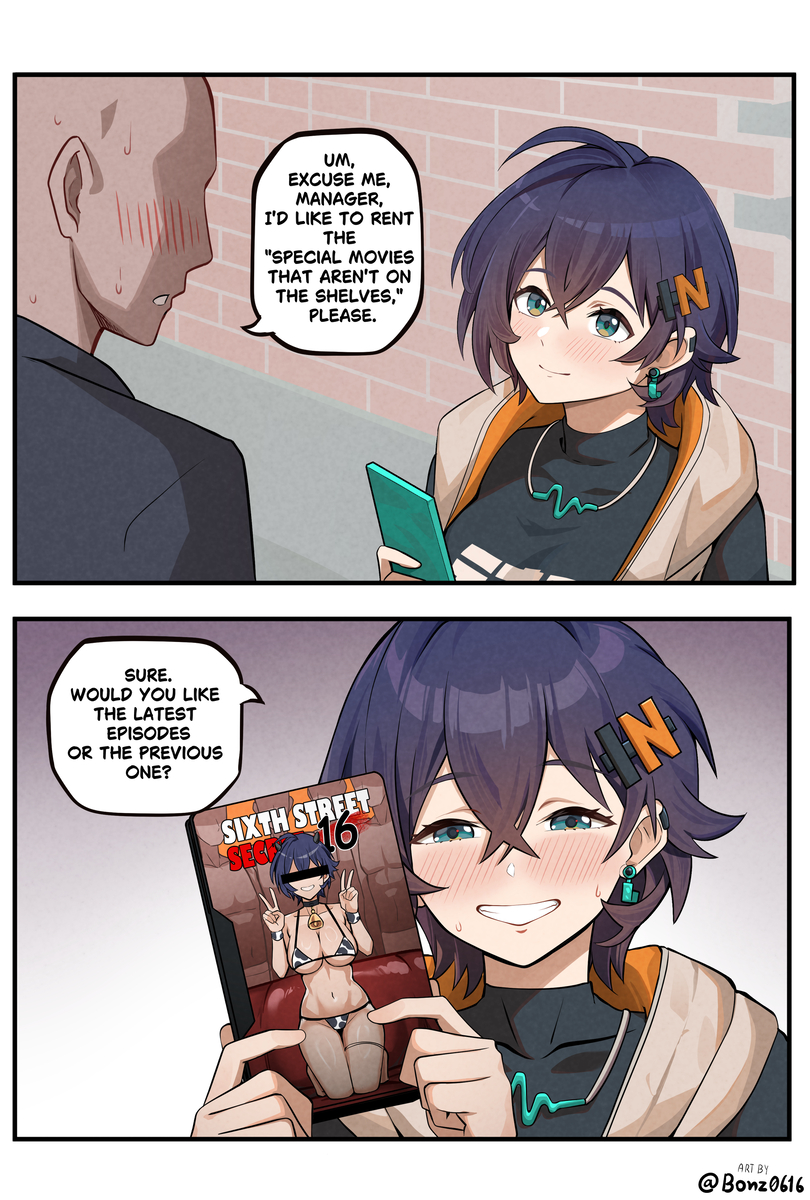 This is a pixiv picture whose title is ZZZ meme by Bonz0616.