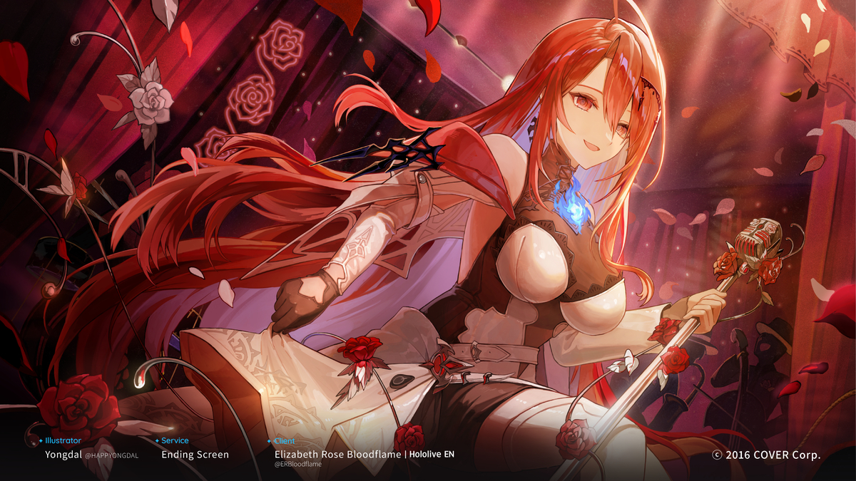 This is a pixiv picture whose title is Elizabeth rose bloodflame.