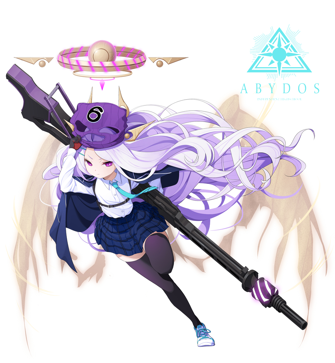 This is a pixiv picture whose title is 空崎ヒナが転校しました シリーズ アビドス ヒナ.