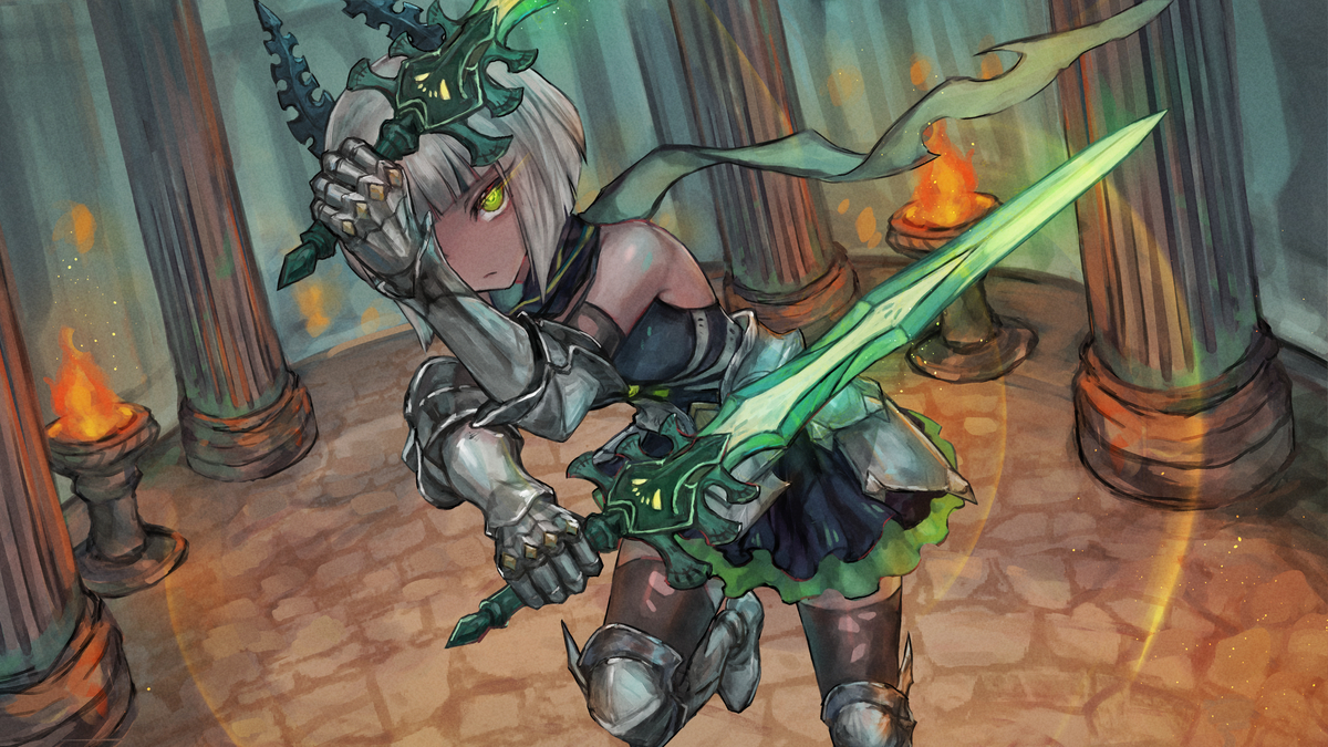 This is a pixiv picture whose title is シルヴィナ.