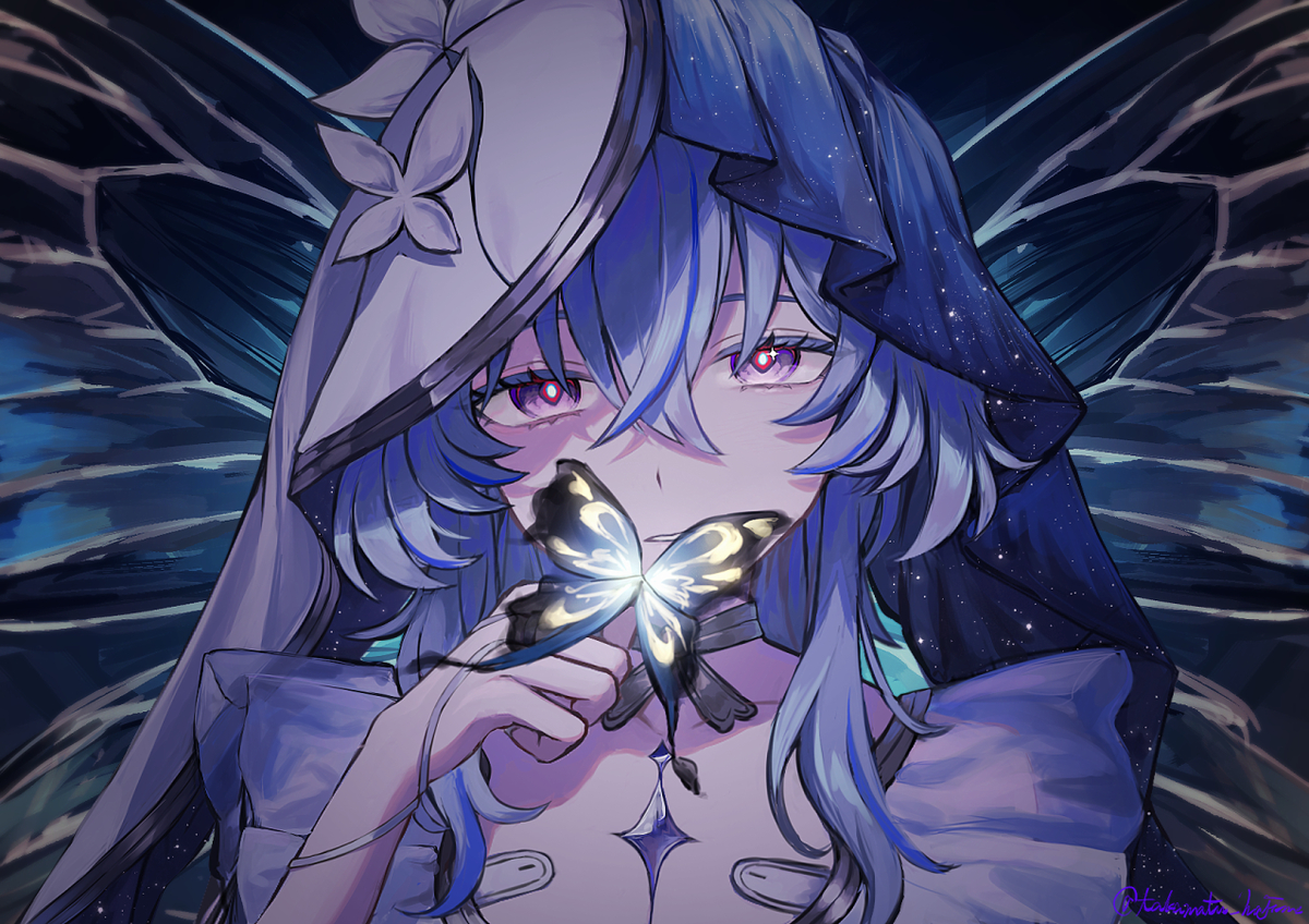 This is a pixiv picture whose title is The Shorekeeper.