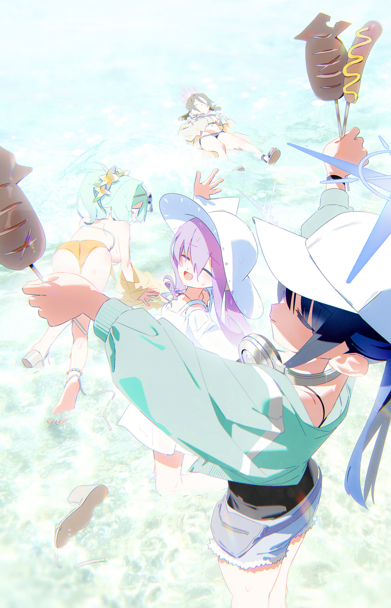 This is a pixiv picture whose title is 💦.