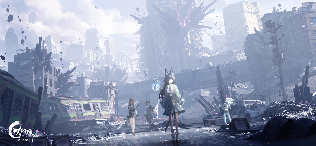 This is a pixiv picture whose title is 对空六课.