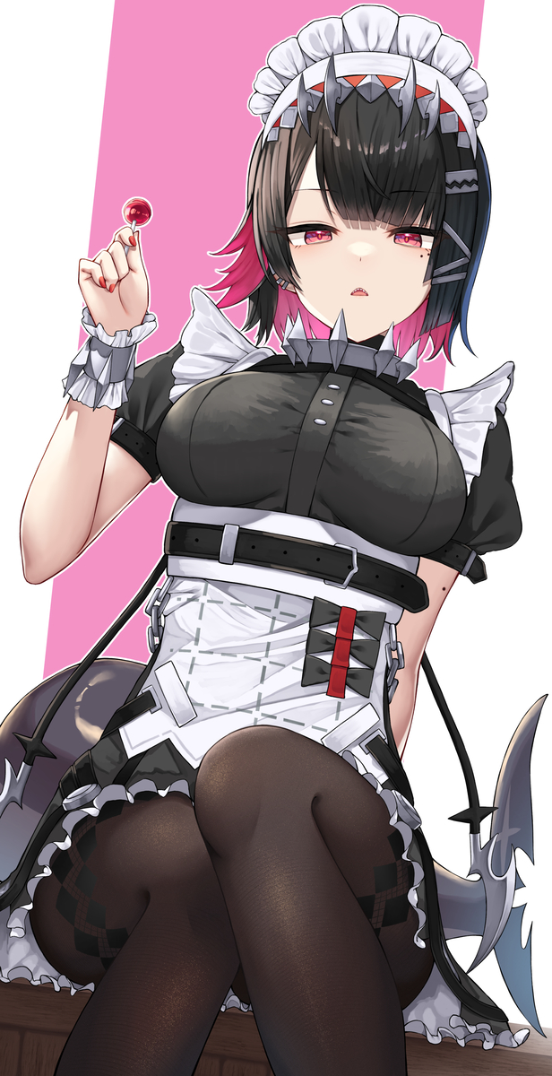 This is a pixiv picture whose title is 🦈.