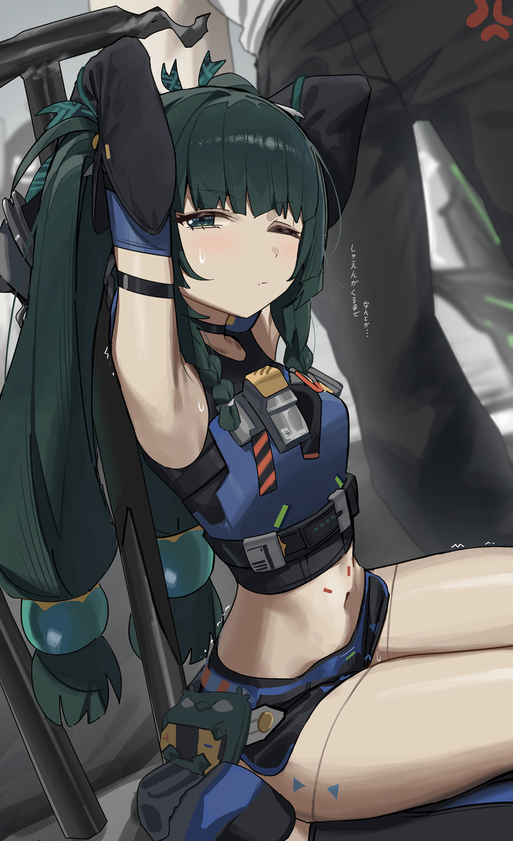 This is a pixiv picture whose title is ㅊ.
